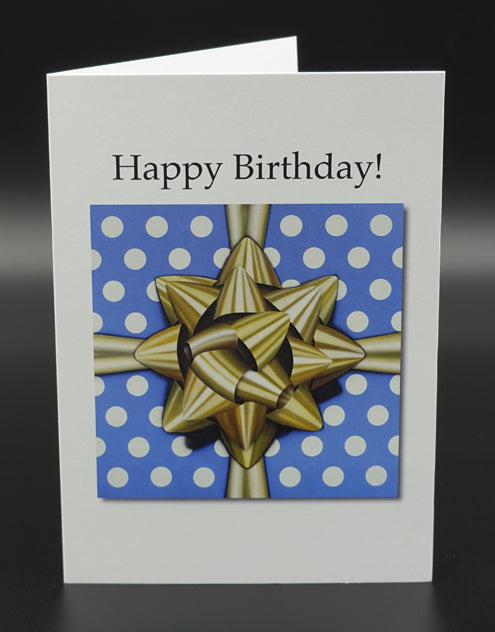 "Happy Birthday" Greeting Card