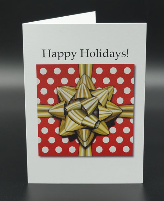 "Happy Holidays" Greeting Card